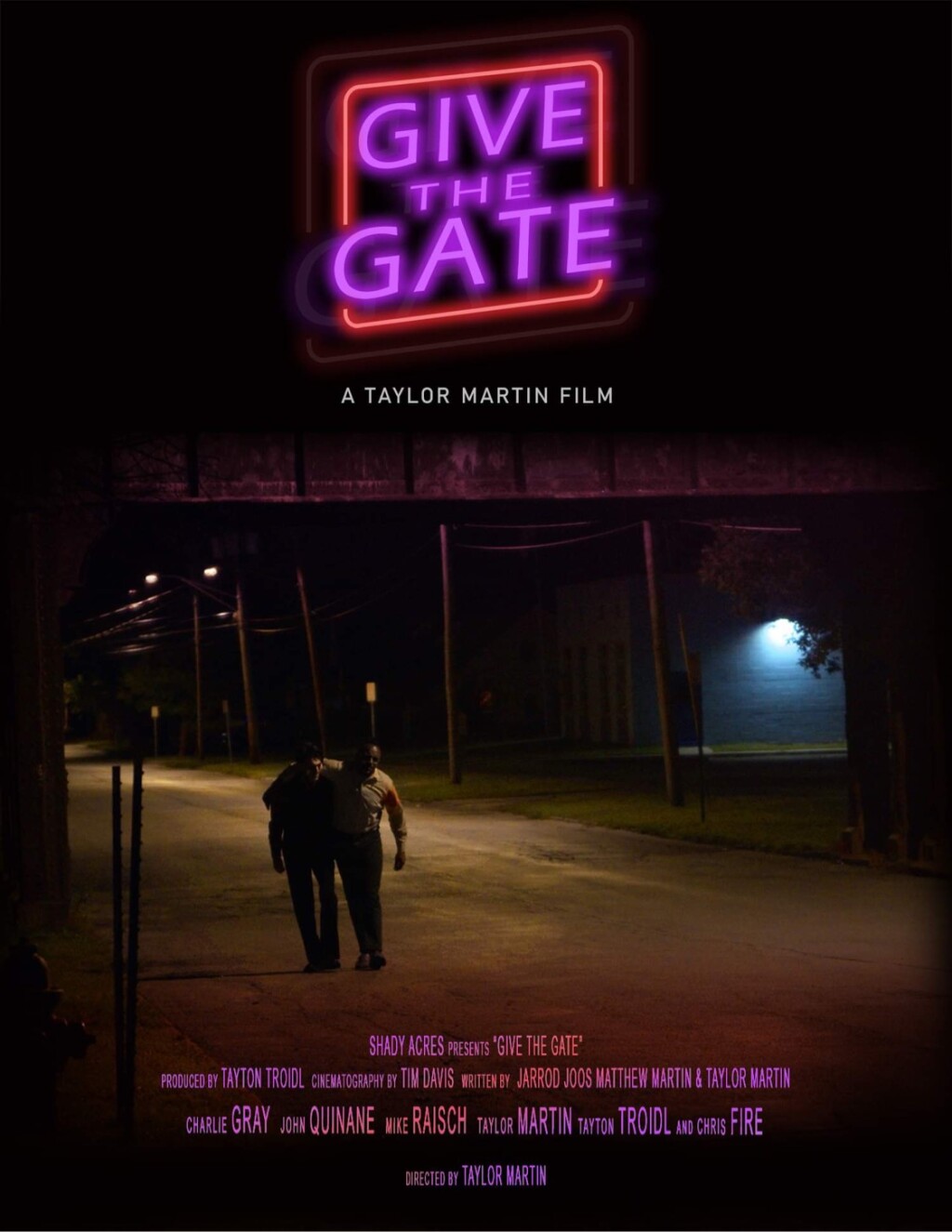 Filmposter for Give the Gate